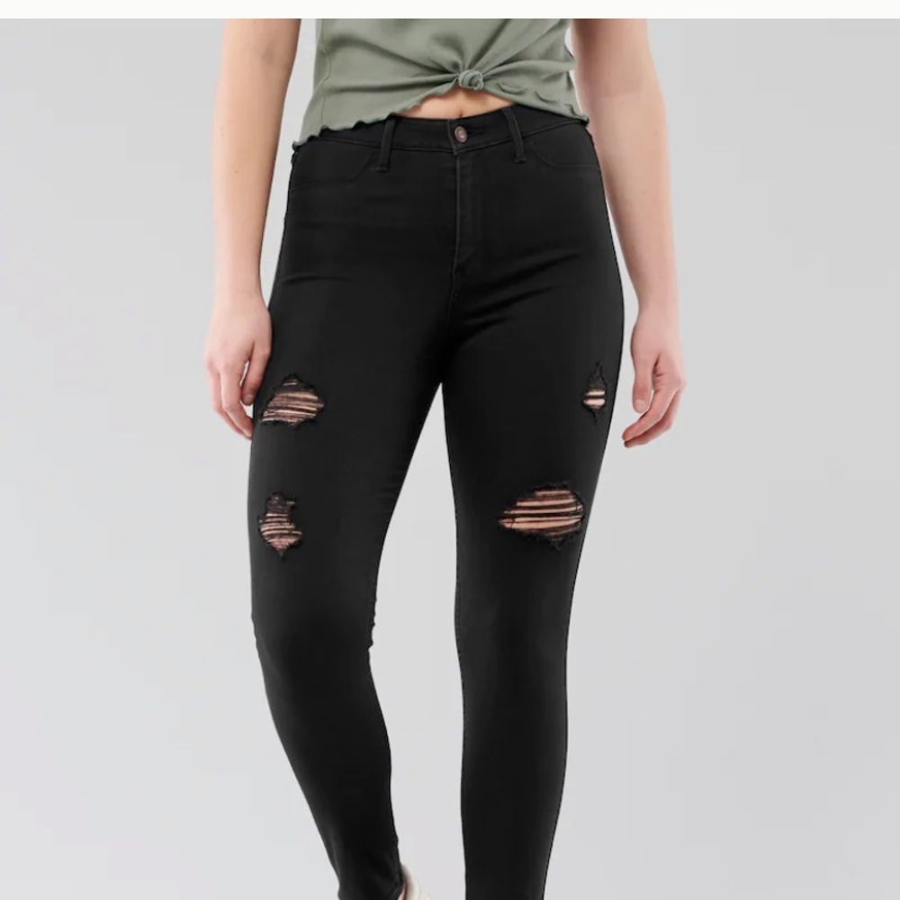 NWT Hollister curvy high-rise jean legging